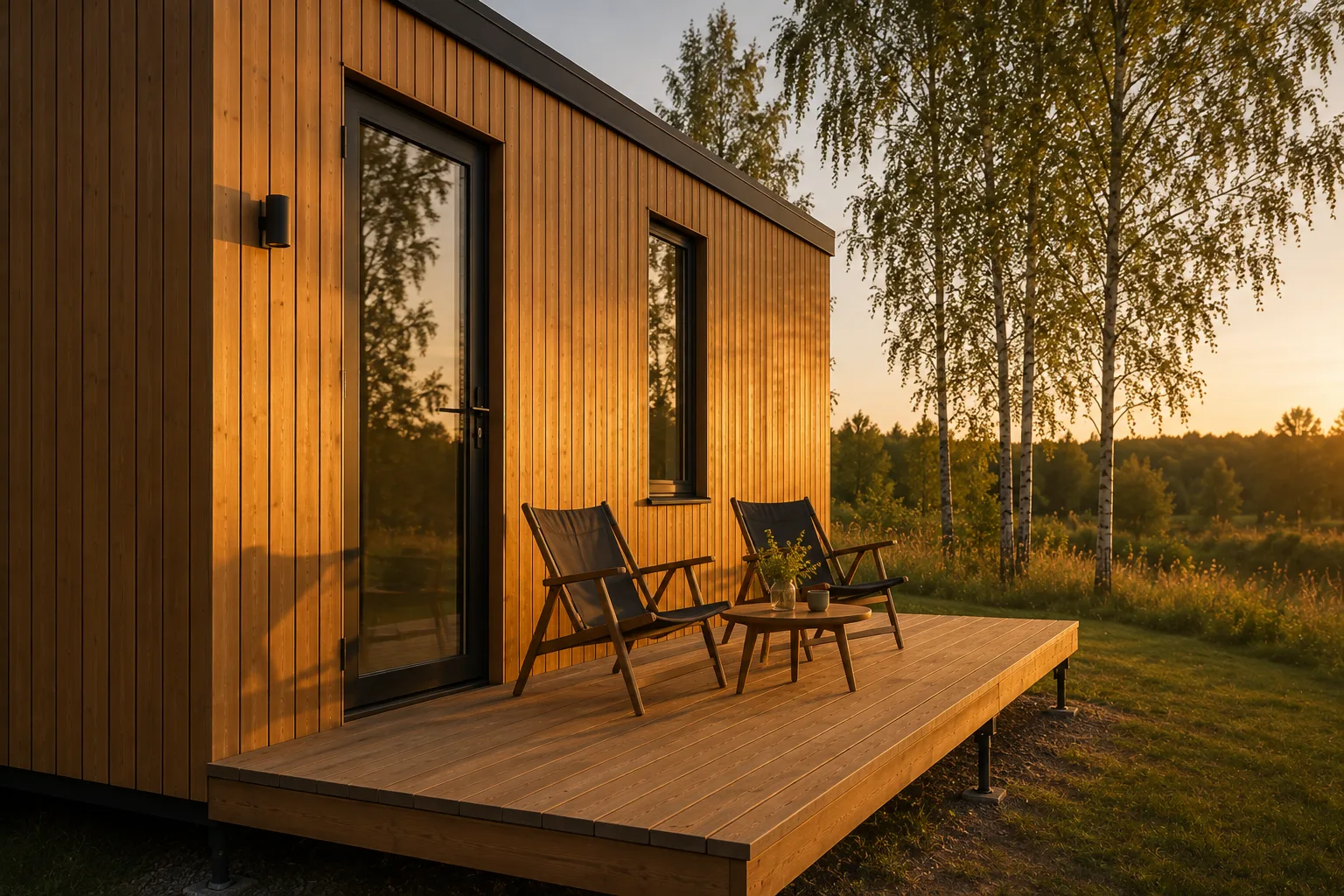 Kavinės paviljonas 48 m²